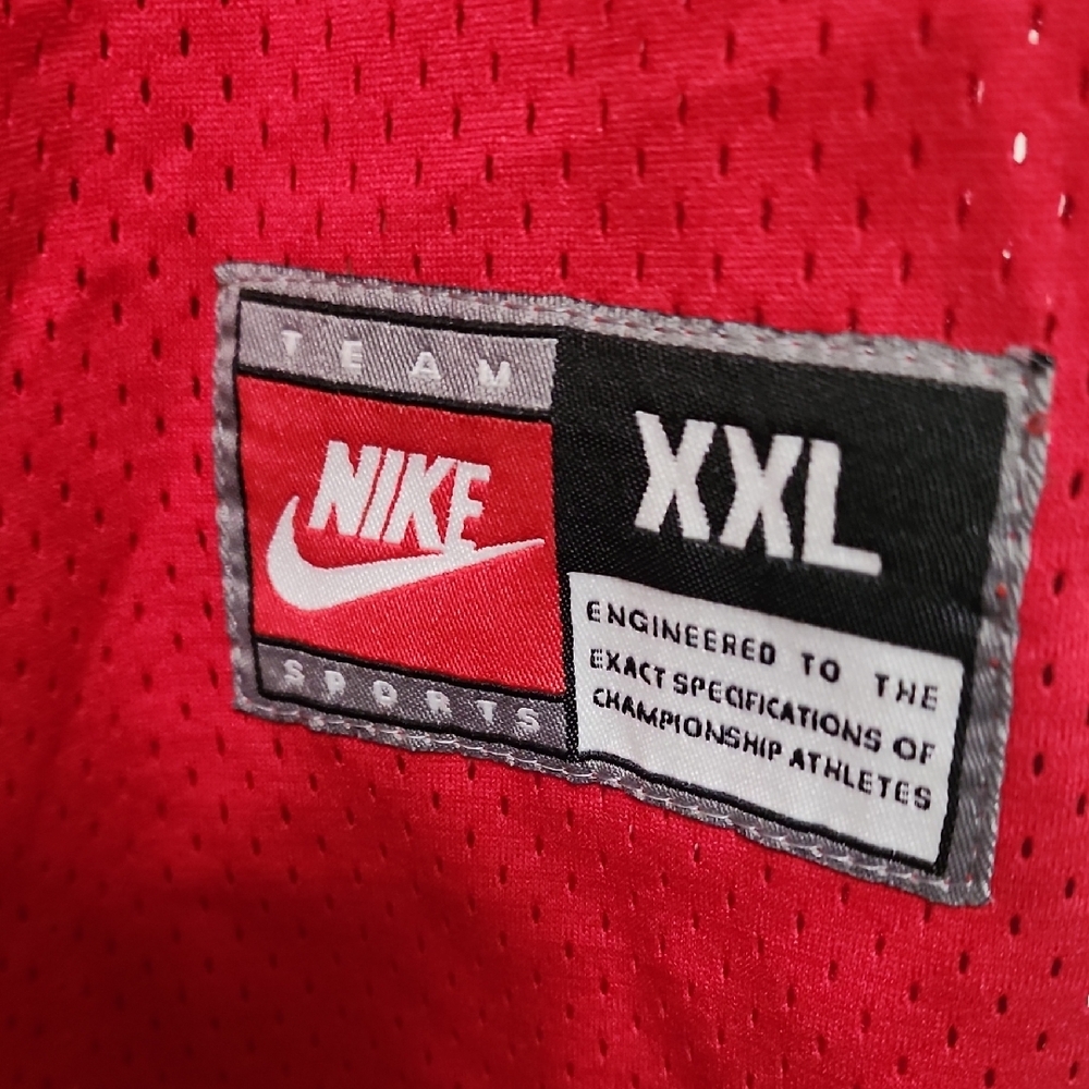 Nike 2009 Chicago Bulls Michael Jordan #23 Red Jersey NWT XL - Picture 5 of 13